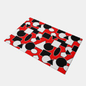 バウハウスコラージュ ドアマット (アングル)