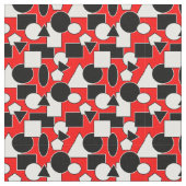 バウハウスコラージュ ファブリック (クローズアップ)