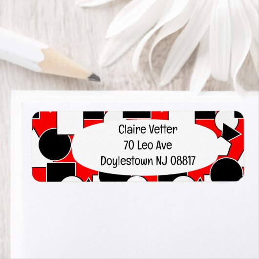 バウハウスコラージュ ラベル (インサイチュ)