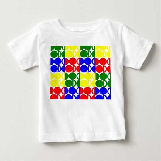 バウハウスサークル ベビーTシャツ (正面)