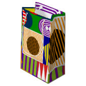 バウハウスシェイプコラージュ スモールペーパーバッグ (裏面アングル)