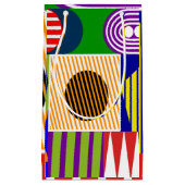 バウハウスシェイプコラージュ スモールペーパーバッグ (正面)