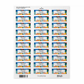 バウハウスシェイプズラベル ラベル (フルシート)