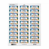 バウハウスシェイプ ラベル (フルシート)