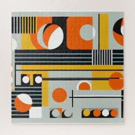 バウハウスジオメトリックデザイン01最適 ジグソーパズル