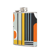 バウハウスジオメトリックデザイン01最適 フラスク (左)