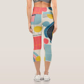 バウハウスジオメトリックデザイン09パーフェクト カプリレギンス (裏面)