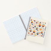 バウハウスジオメトリック抽象芸術パターン#1 ID1068 ノートブック (内部)