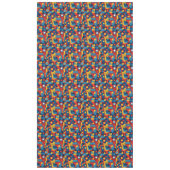 バウハウスジオメトリック抽象芸術パターン#4 ID1068 テーブルクロス (正面)