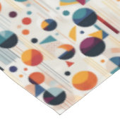 バウハウスジオメトリック抽象芸術パターン#5 ID1068 テーブルクロス (アングル)