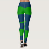 バウハウススクウェアとサークル レギンス (裏面)