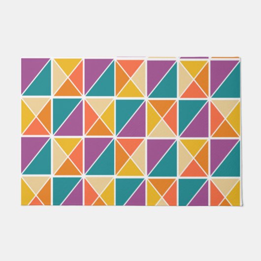 バウハウススクウェア ドアマット (正面)