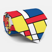 バウハウススクウェアBoho 60's 70'sパターンネクタイ ネクタイ (ロール)