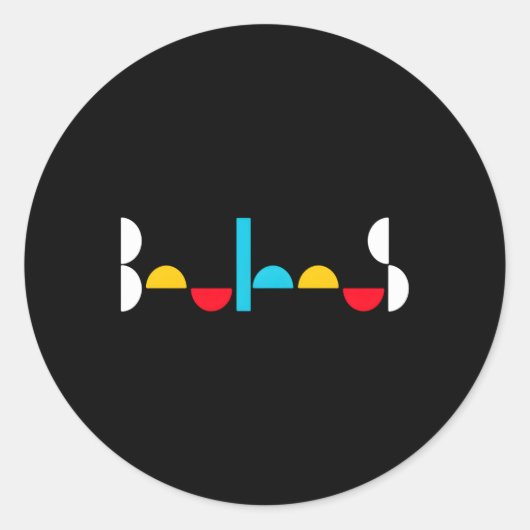 バウハウススクール1919 1933 ラウンドシール (正面)