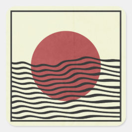 バウハウススタイルサン スクエアシール