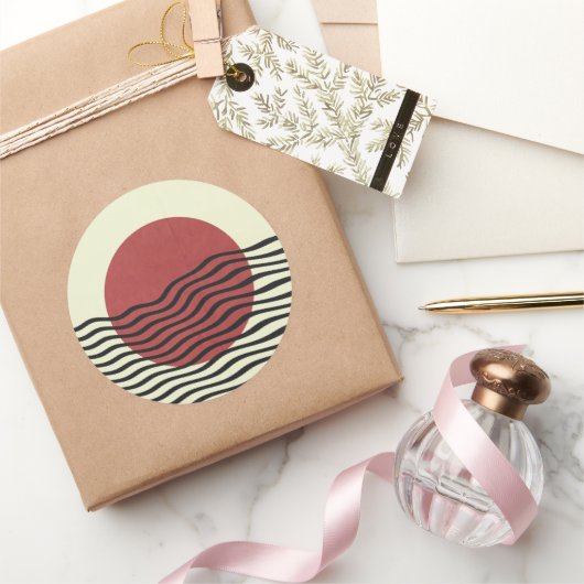 バウハウススタイルサン ラウンドシール (ギフト)