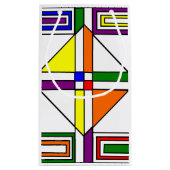 バウハウスステンドグラス スモールペーパーバッグ (裏面)