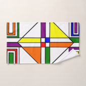 バウハウスステンドグラス バスタオルセット (ハンドタオル)