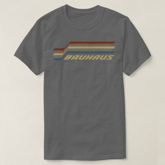 バウハウスストライプ Tシャツ (デザイン正面)