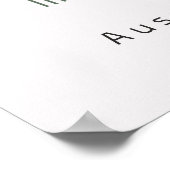 バウハウスセージグリーンポスター ポスター (角)