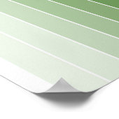 バウハウスセージグリーンポスター ポスター (角)