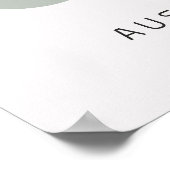 バウハウスセージグリーンポスター ポスター (角)