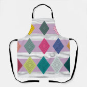 バウハウスダイアモンドキルト エプロン (正面)
