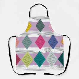 バウハウスダイアモンドキルト エプロン
