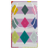 バウハウスダイアモンドキルト スモールペーパーバッグ (裏面)