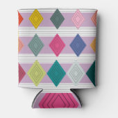 バウハウスダイアモンドキルト 缶クーラー (正面)