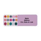 バウハウスダイヤモンドキルト  ラベル (正面)