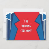 バウハウスツキセド結婚- RB （セレモニー） 招待状 (裏面)