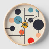 バウハウステックタック 壁時計 (正面)