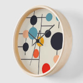 バウハウステックタック 壁時計 (傾斜)