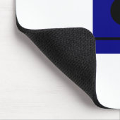 バウハウスデザイン幾何学的アート構成 マウスパッド (コーナー)