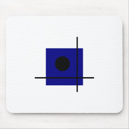 バウハウスデザイン幾何学的アート構成 マウスパッド