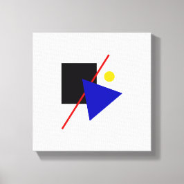 バウハウスデザイン幾何学的アート キャンバスプリント