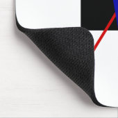 バウハウスデザイン幾何学的アート マウスパッド (コーナー)