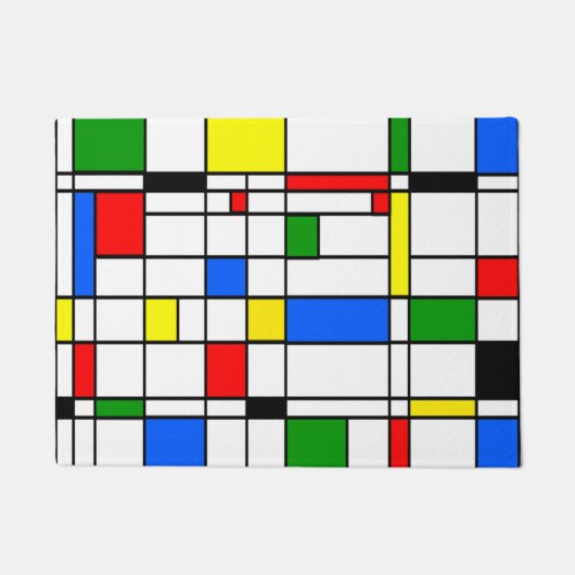 バウハウスデザイン ドアマット (正面)