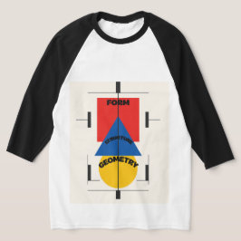 バウハウスデザイン メンズ 3/4丈Tシャツ Tシャツ