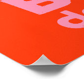 バウハウスデッソー1931モダニストカラフル抽象芸術 ポスター (角)