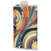 バウハウスデュアルズビニールフ包まれたラスク フラスク (左)