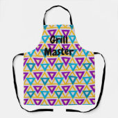 バウハウストライアングルメッシュ エプロン (正面)