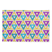 バウハウストライアングルメッシュ 枕カバー (裏面)