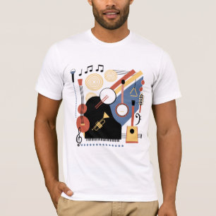 バウハウスバンドミュージカル楽器 Tシャツ