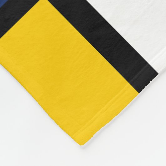 バウハウスパターン抽象芸術幾何絵を描アートのmo フリースブランケット (角)