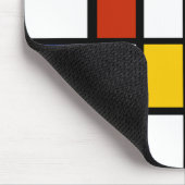 バウハウスパターン抽象芸術幾何絵を描アートのmo マウスパッド (コーナー)