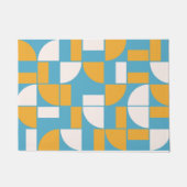 バウハウスパターン03装飾用クッションマグネットフリースブラン ドアマット (正面)