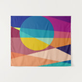 バウハウスパターン タペストリー (正面(横))