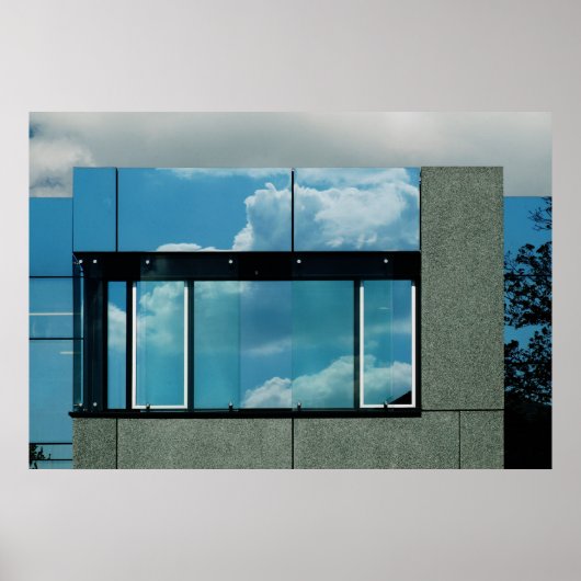 バウハウスブルー ポスター (正面)